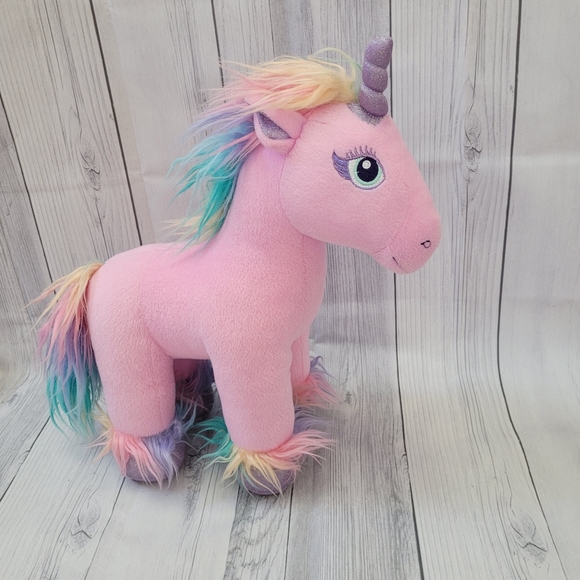 Build A Bear Pink Magic Unicorn Fairy Friends 16" Plush - Picture 2 of 5